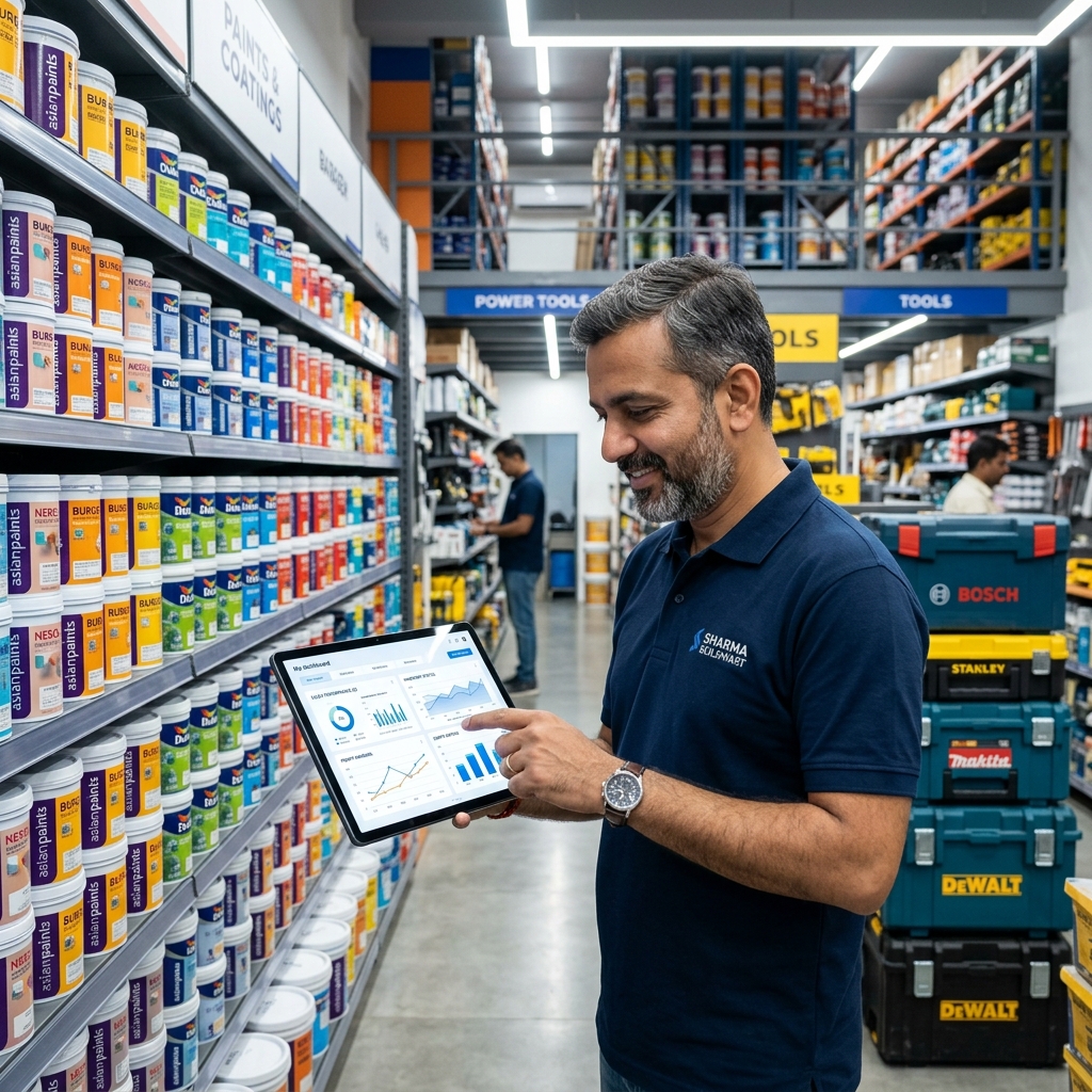 Seller using the Hagglr dashboard